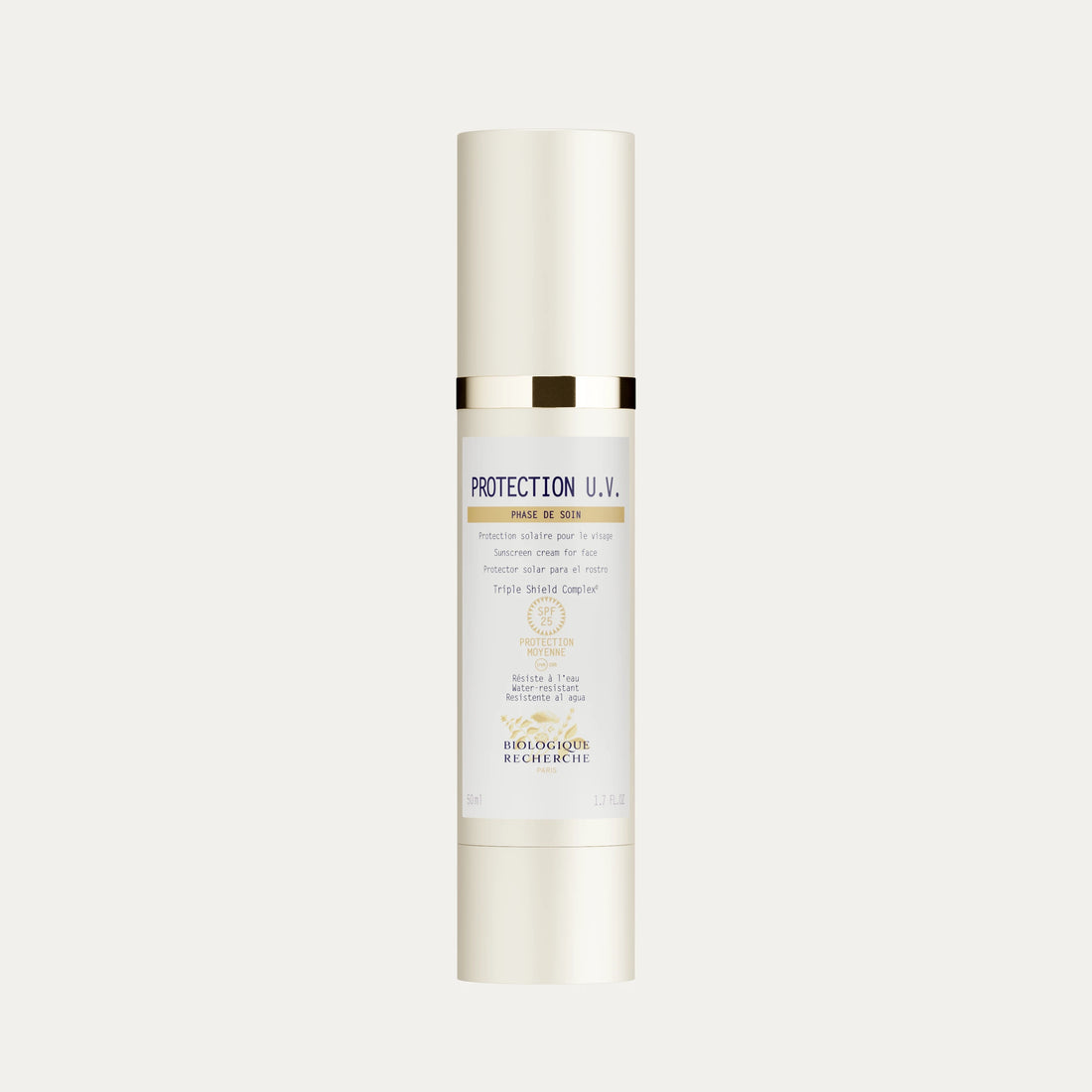 Protection U.V. SPF 25